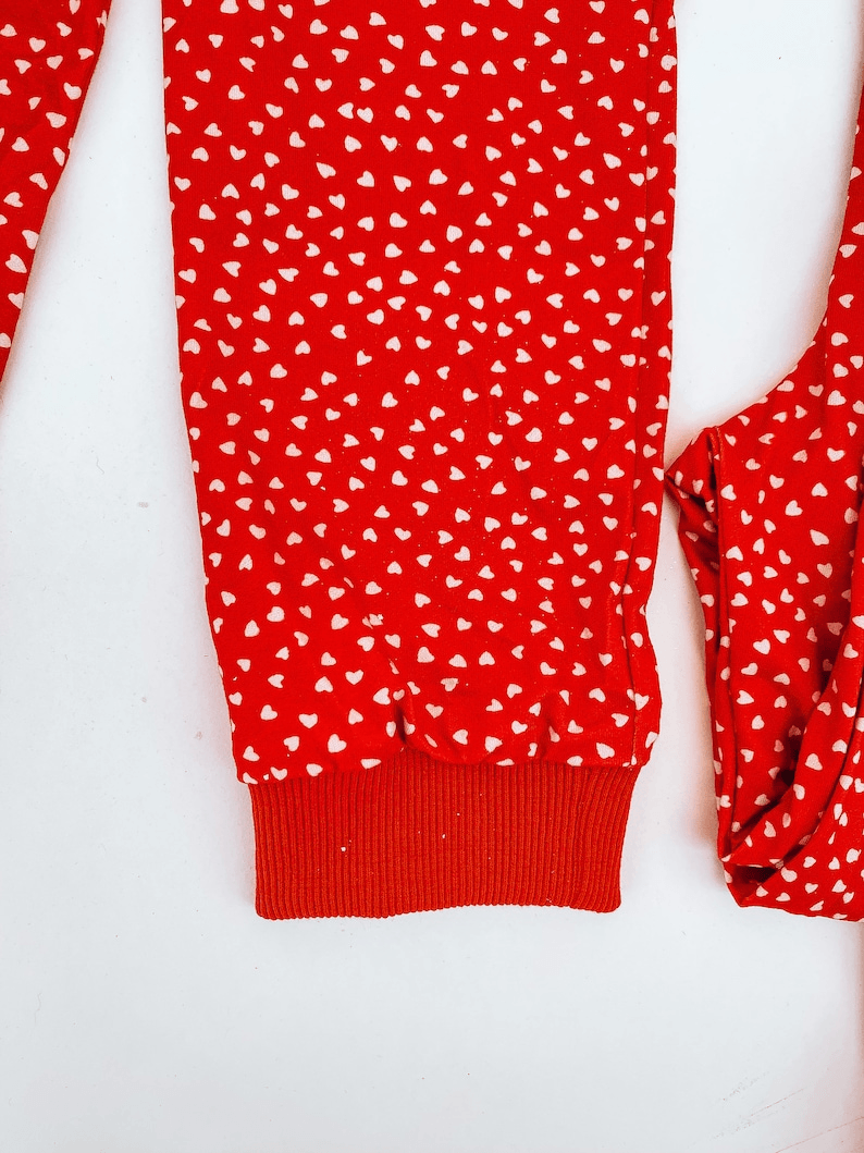 Red Mommy and Me Pajamas - LITTLE MIA BELLA