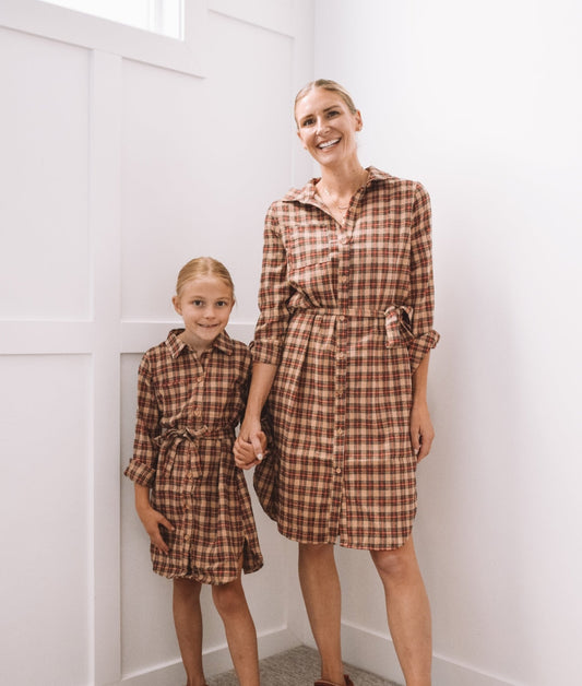 REGINAS Mommy and Me Matching Dresses - LITTLE MIA BELLA