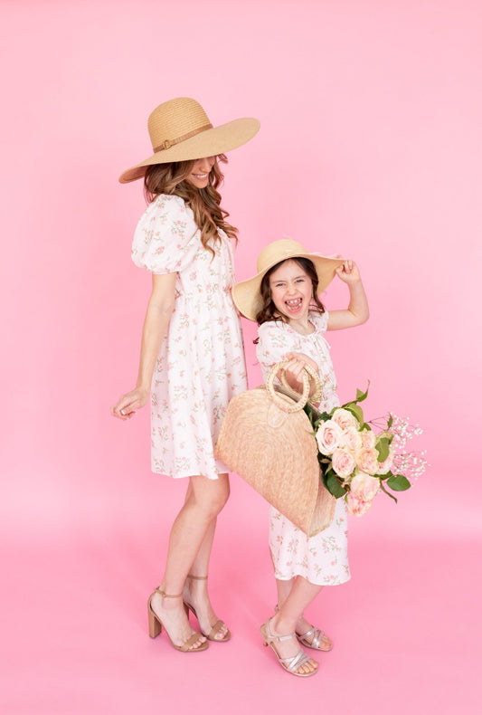 Pink Babydoll Dress -  New Zealand
