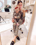 Snake Print Mommy and Me Loungewear - LITTLE MIA BELLA