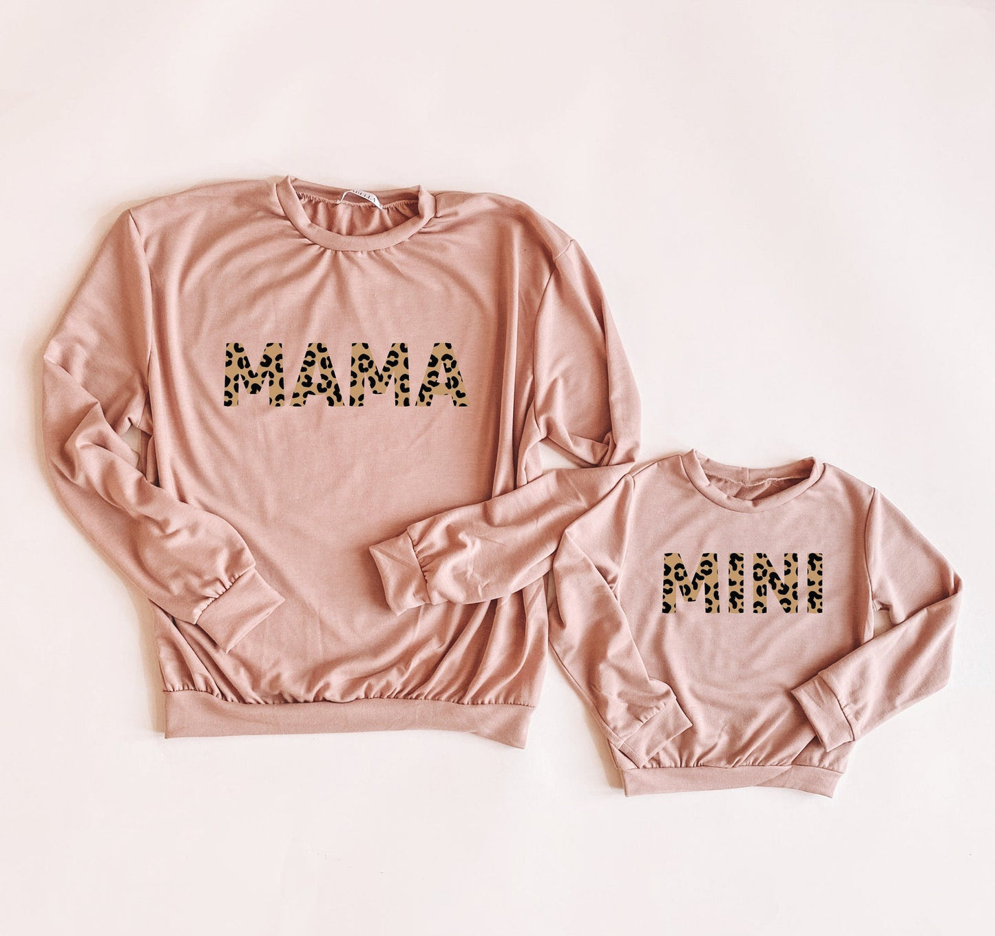 Tan Mama and Mini Mommy and Me Sweater - LITTLE MIA BELLA