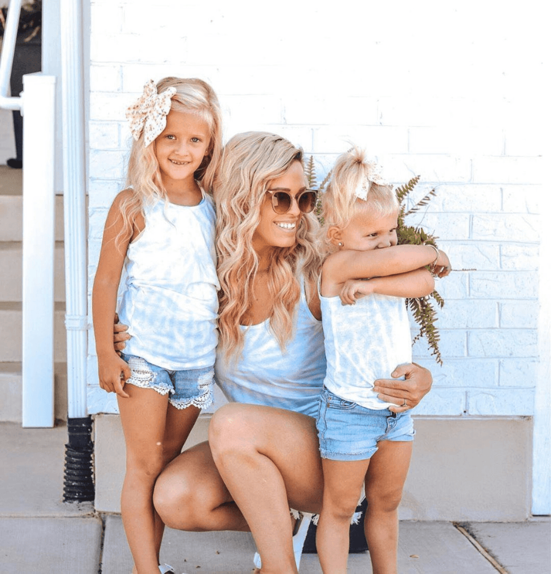 Tie Dye Mommy and Me Tanks - LITTLE MIA BELLA