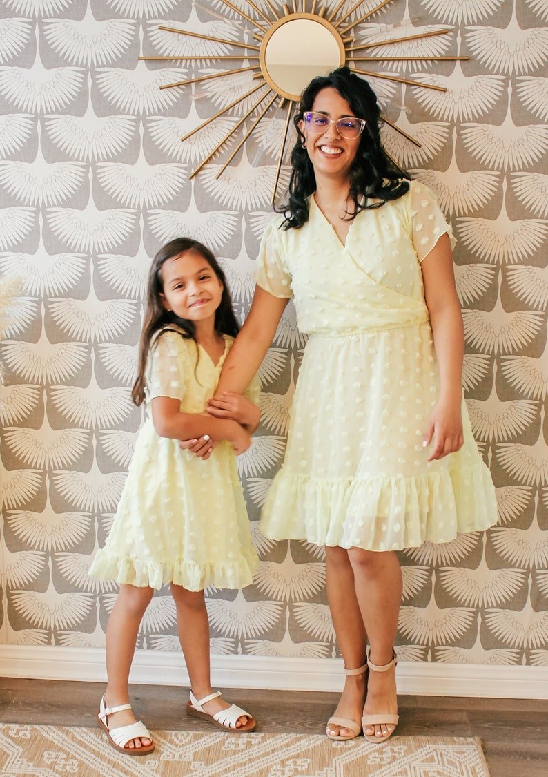 Mommy and outlet me yellow dresses